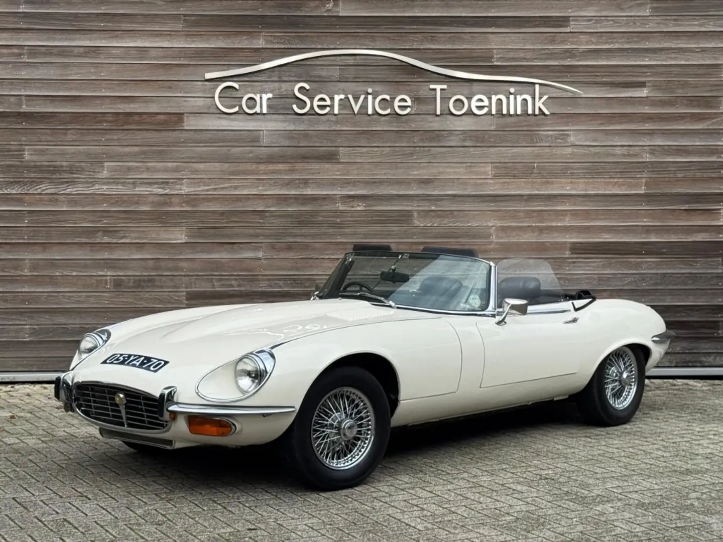 Jaguar E-Type 5.3 V12 Serie III Manuel / Documented / Heritage C Blanc - 1