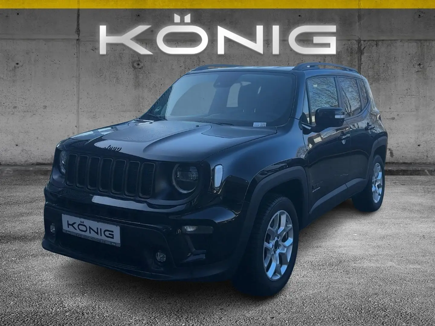 Jeep Renegade (BU) Limited Plug-In-Hybrid 4xe Schwarz - 1