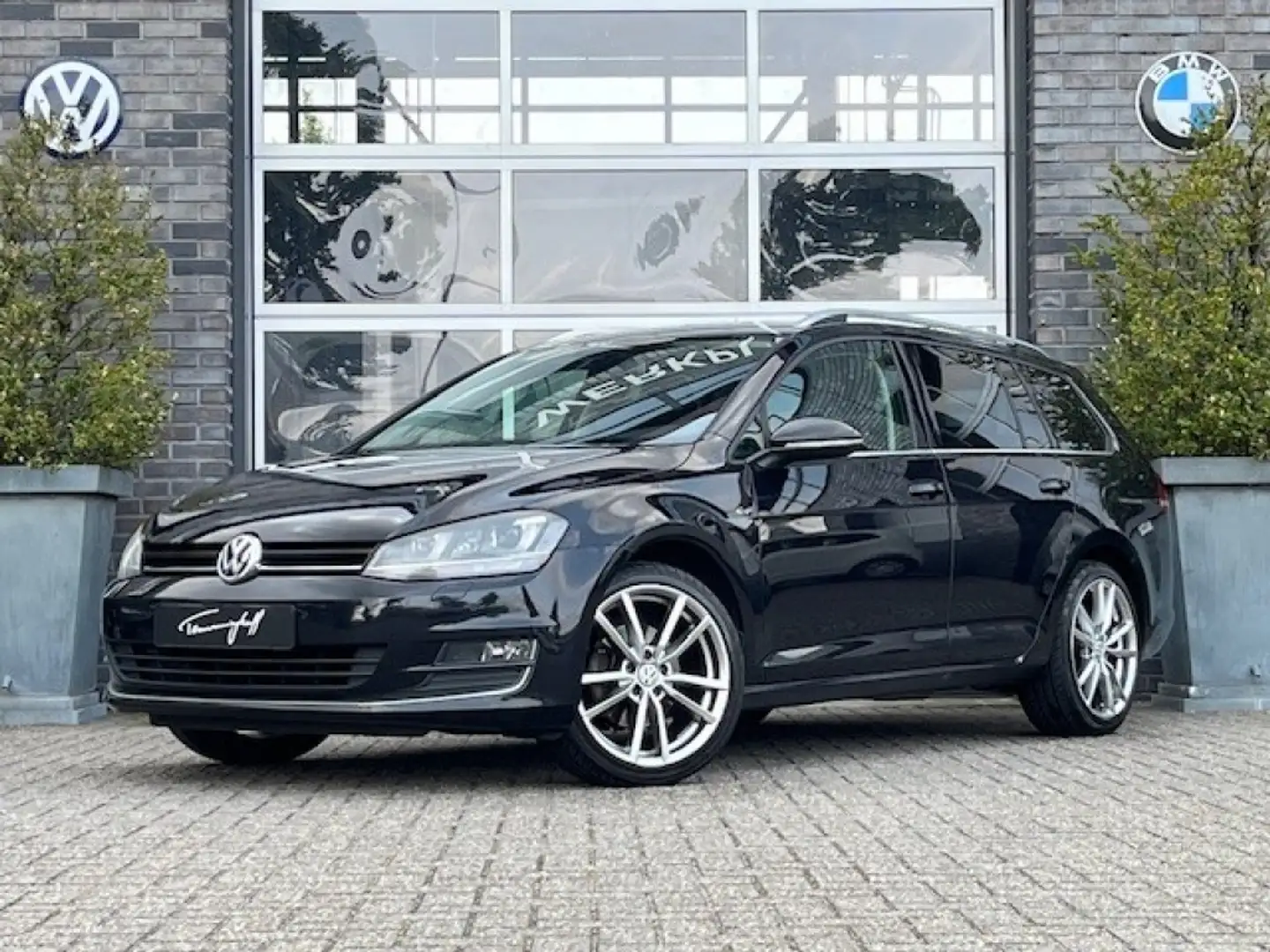 Volkswagen Golf Variant 1.4 TSI ACT HIGHLINE - SPORTST. - STOELV. - BI XEN Black - 1