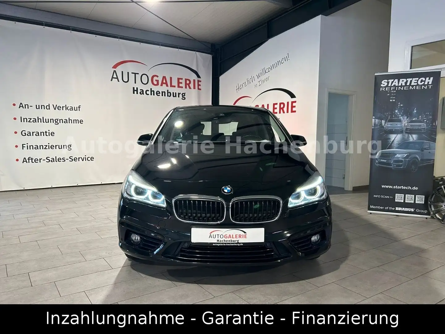 BMW 218 Sport Line/1.Hd/LED/Navi/EU6 Schwarz - 2