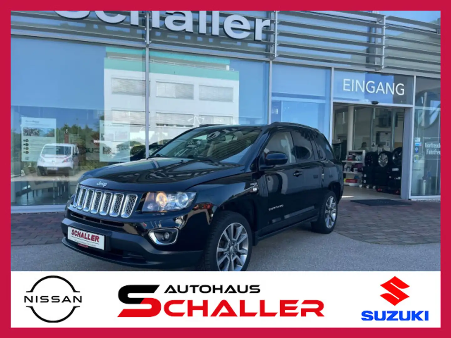 Jeep Compass Jeep Compass 2.1 Limited 4x4 m. Garantie Schwarz - 1