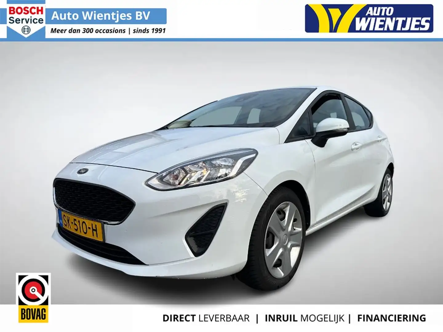 Ford Fiesta 1.1 | Trend 5-Drs | Airco | Cruise | Navi | Carpla Blanc - 1
