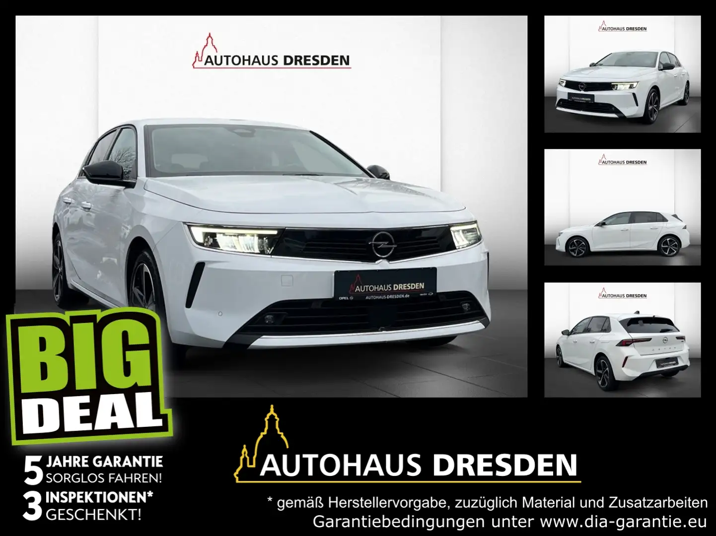 Opel Astra L 1.6 Turbo Plugin Business Edition LED+LM Weiß - 1