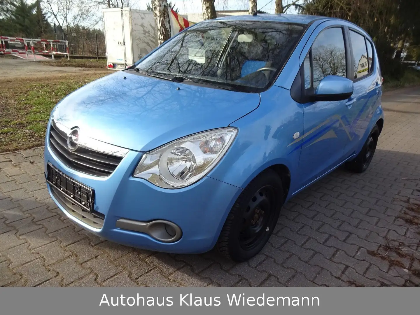 Opel Agila 1.2 Aut. Edition - 2. Hd./orig. 67 TKM Blau - 1