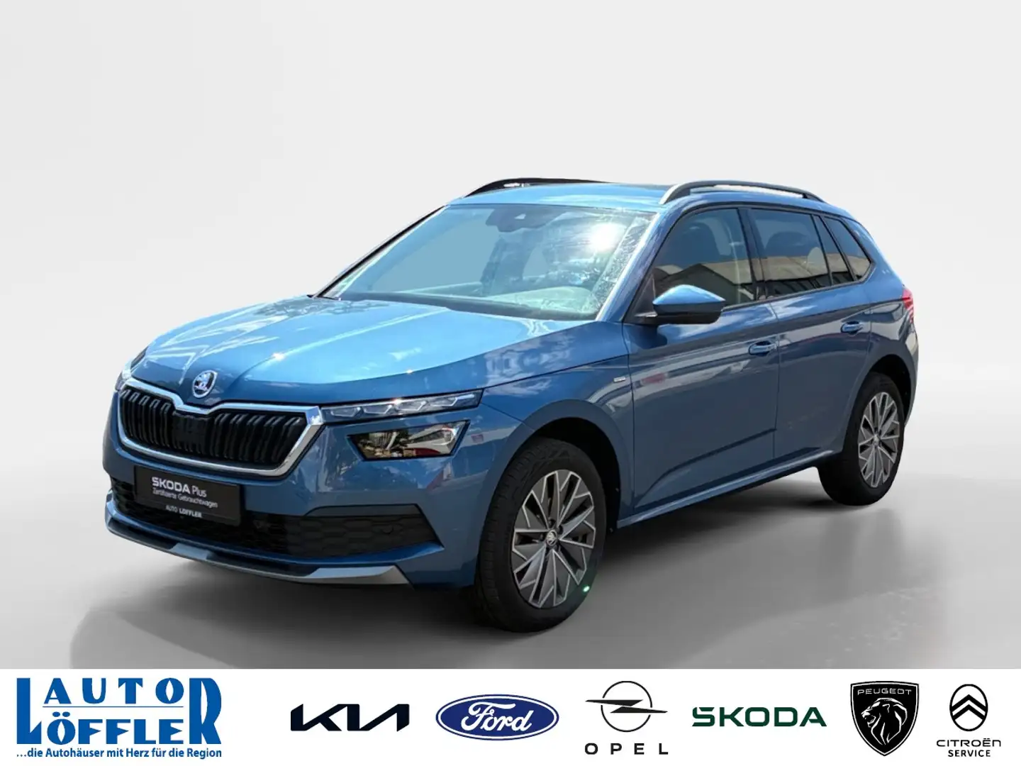 Skoda Kamiq Clever #Automatik #AHK #SmartLink #DAB Klima Blau - 1