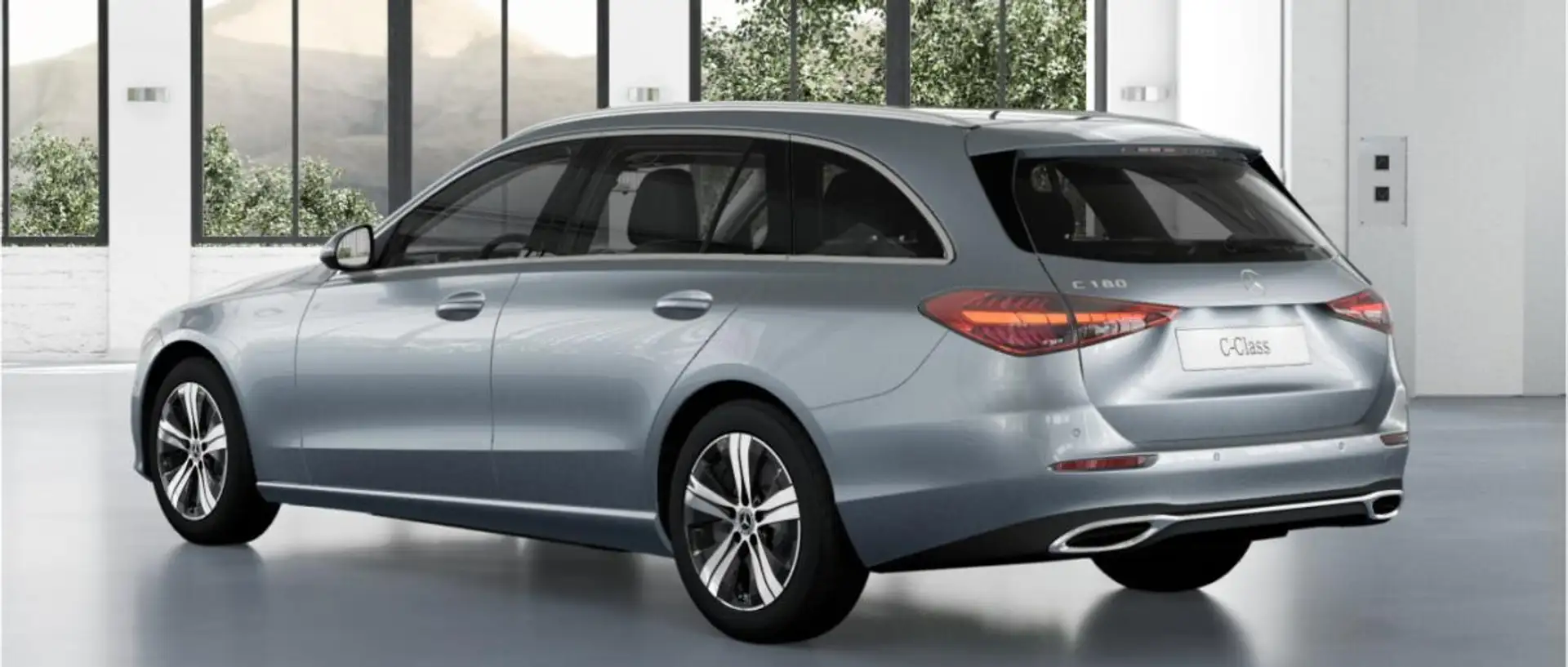 Mercedes-Benz C 180 T-Modell Silber - 2