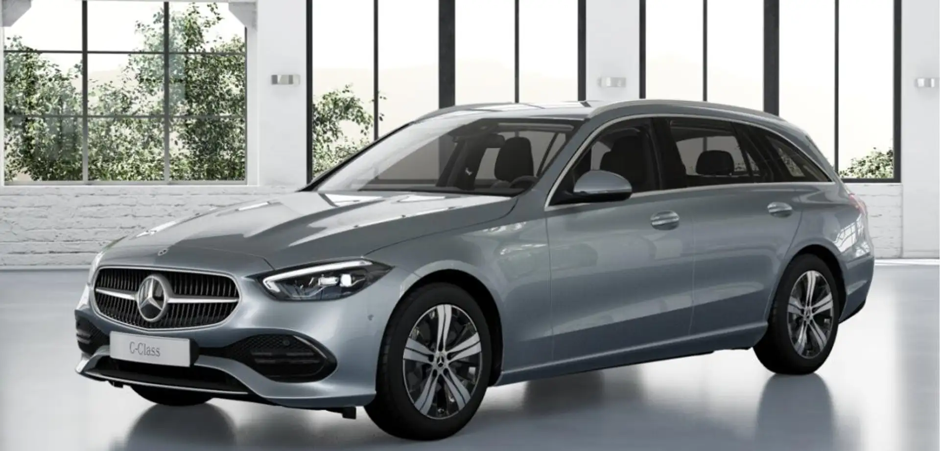 Mercedes-Benz C 180 T-Modell Silber - 1