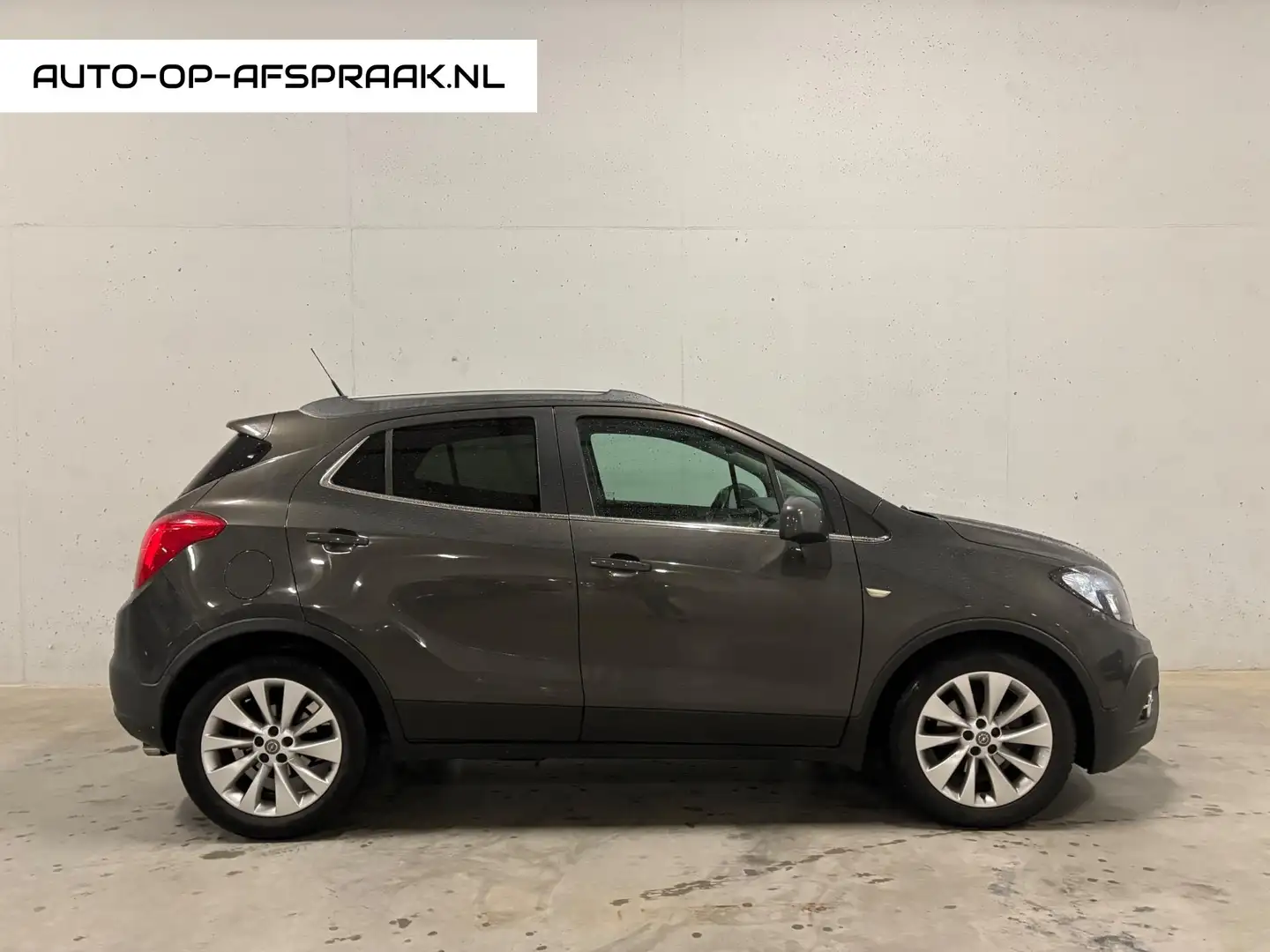 Opel Mokka 1.4 T Cosmo Automaat Leer Navi Stuurverw. Stoelver Gris - 1