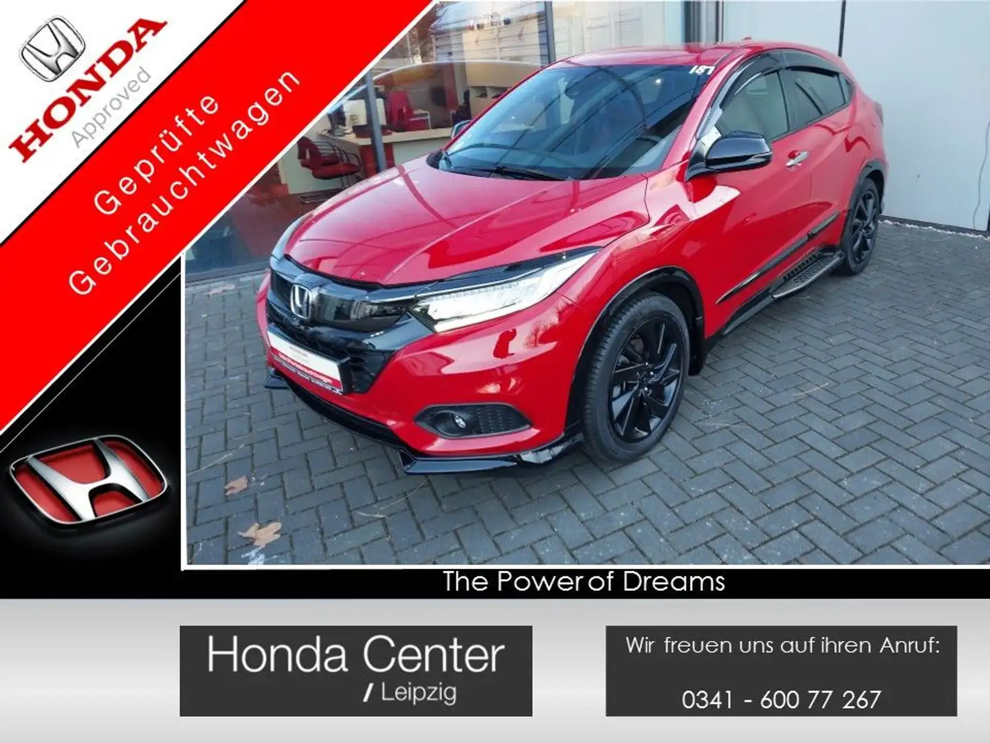 Honda HR-V 1,5 Turbo Sport Navi/LED/AHZV Rot - 1