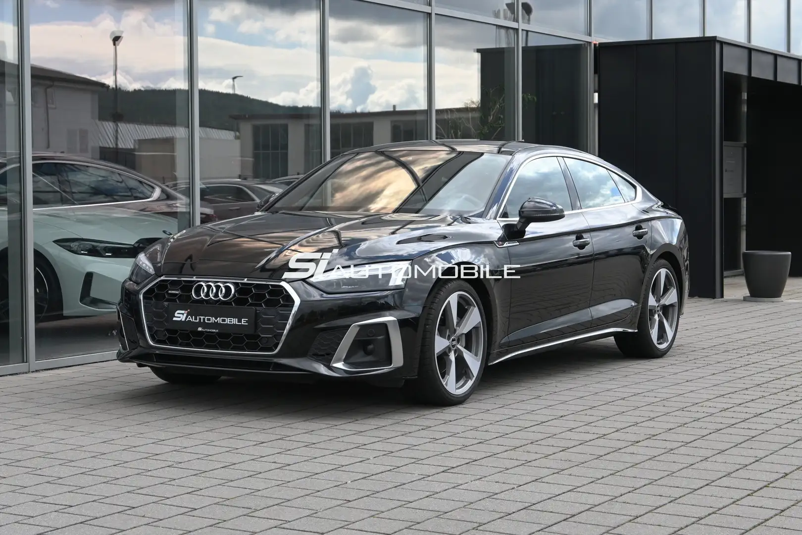 Audi A5 Sportback 40 TDI qu. S LINE *HUD*MEMO*360°PANO* Schwarz - 1