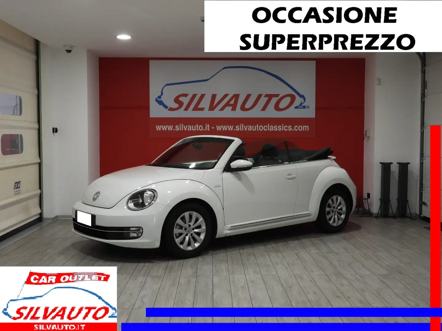 Volkswagen Maggiolino CABRIOLET 1.6 TDI 105CV DESIGN (2014) Bílá - 1