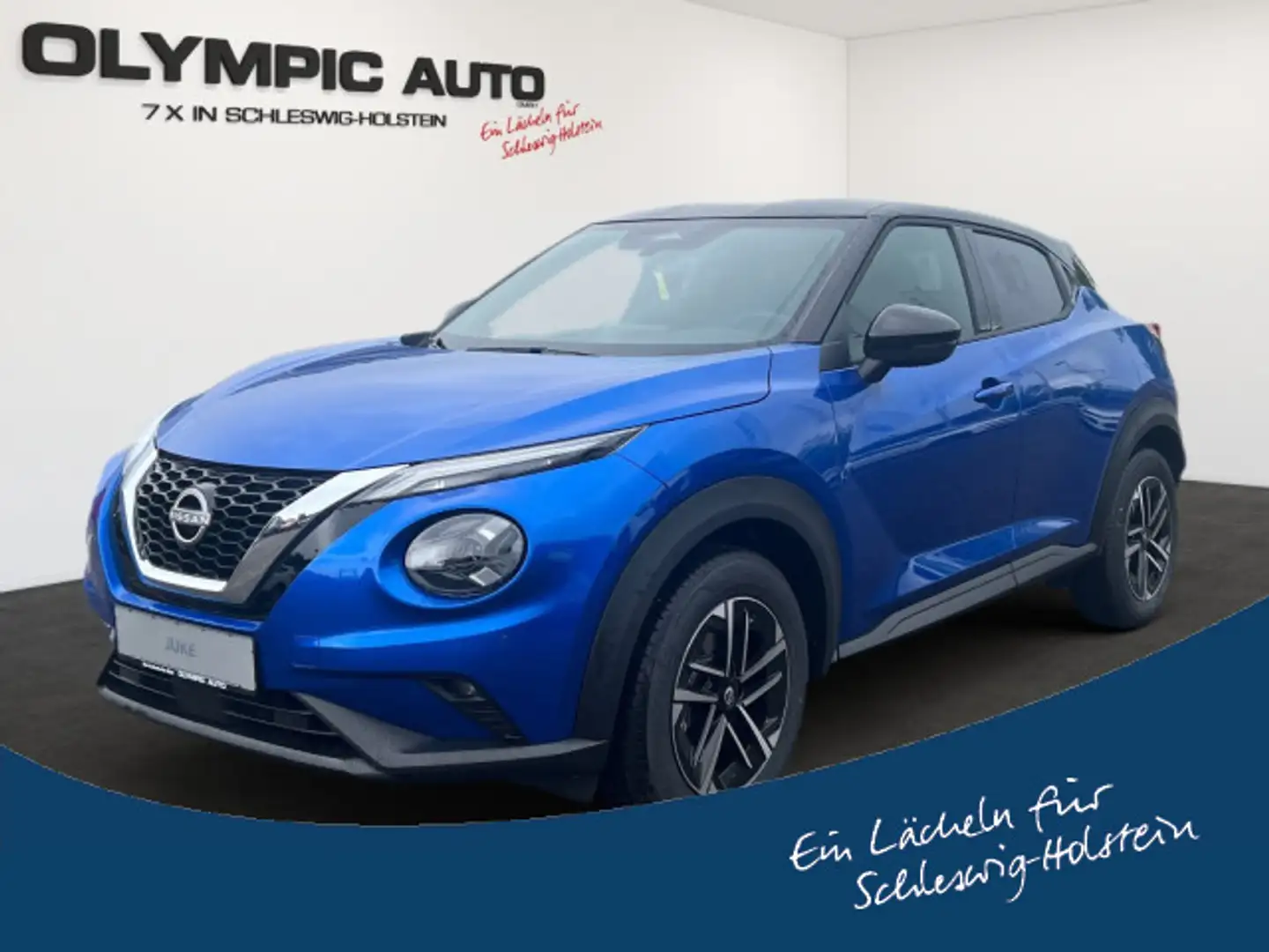 Nissan Juke 1.0 DIG-T N-Connecta DCT  KAMERA SHZG NAVI Bleu - 1