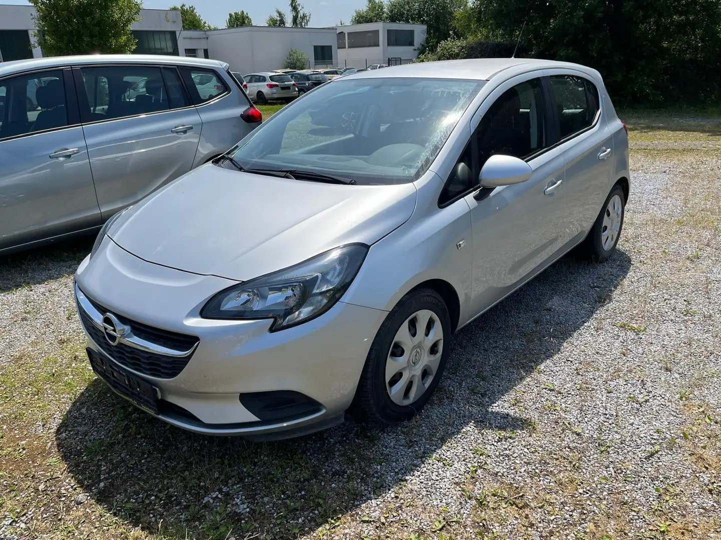 Opel Corsa E Edition Automaitk (90 PS) + PDC + SHZ + LHZ+ Silber - 1