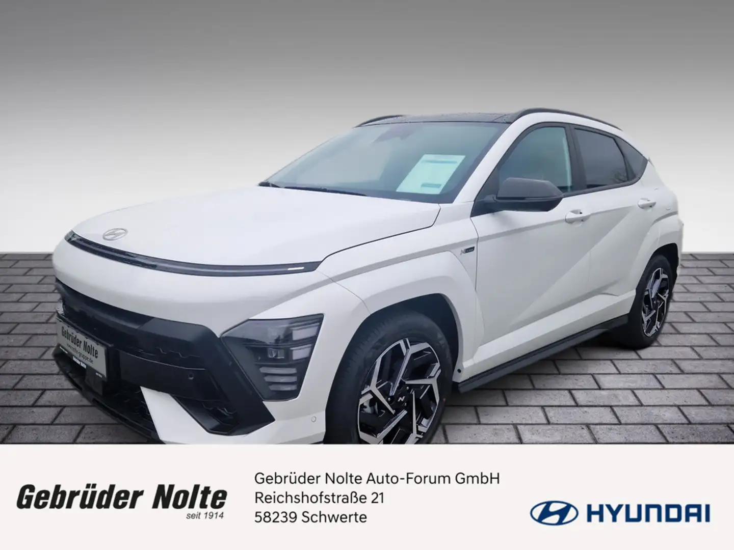 Hyundai KONA 1.6 T-Gdi DCT N LINE SITZBELÜFTUNG LED Weiß - 1