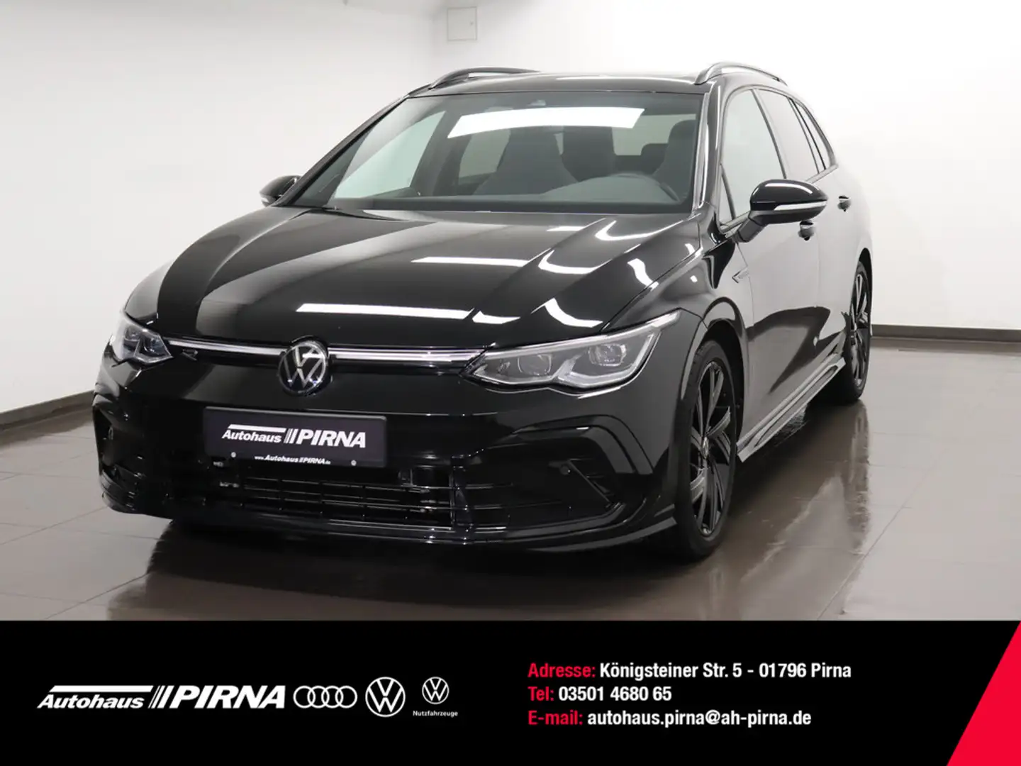 Volkswagen Golf Variant 2.0 TSI 4Motion R-line Panorama Matrix Schwarz - 1