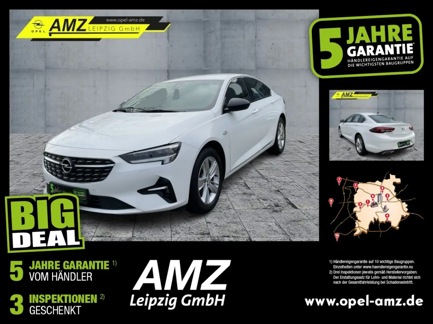Opel Insignia B Grand Sport 2.0 CDTI *HU AU NEU* White - 1