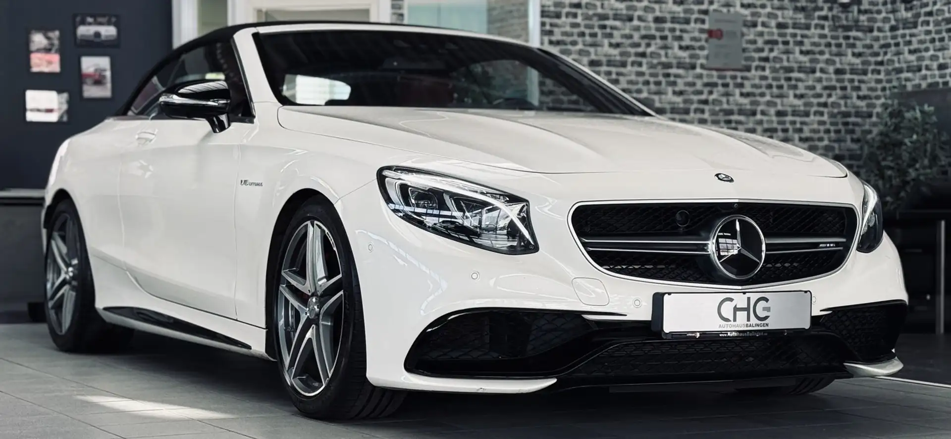 Mercedes-Benz S 63 AMG 4M |Manufaktur|Swarovski|Burmester|Airscarf| Biały - 1