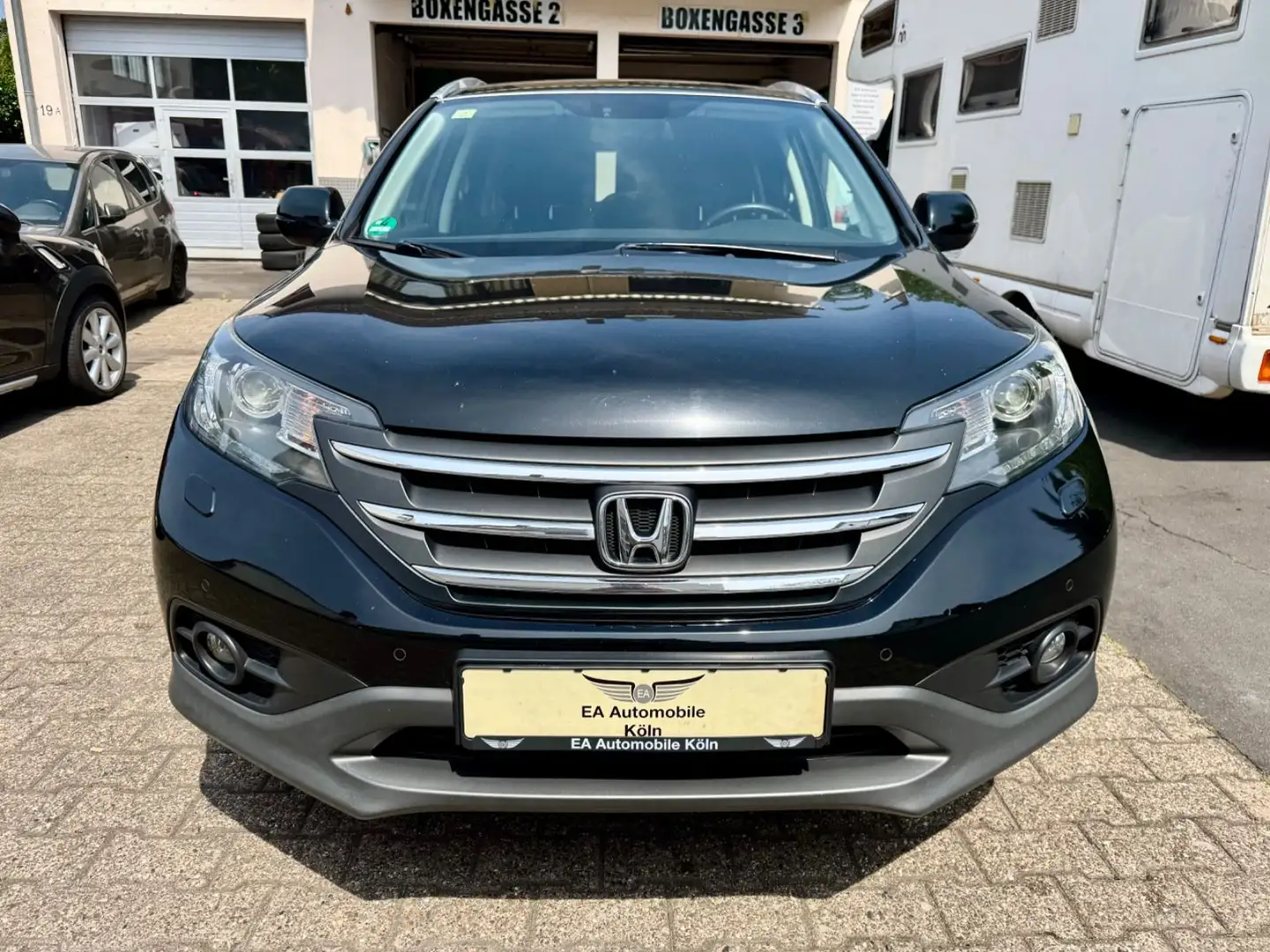 Honda CR-V Executive 4WD*1.HAND*LEDER*XENON*KAMERA*NAV Schwarz - 2