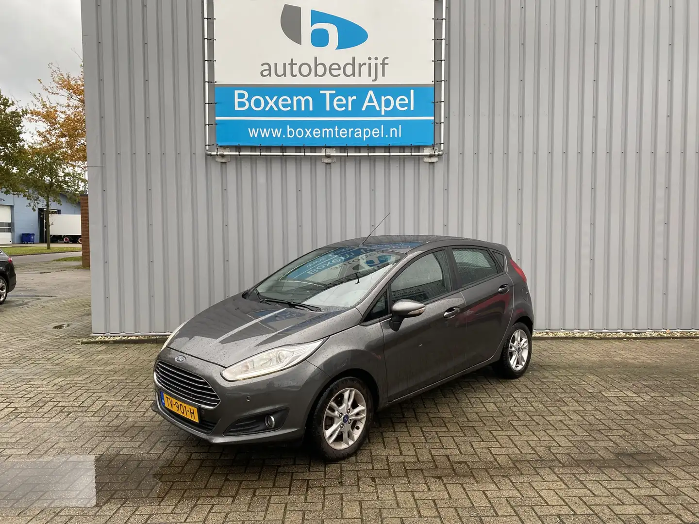 Ford Fiesta 1.0 EcoBoost Titanium Autm. | Airco | Centrale ver Gris - 1