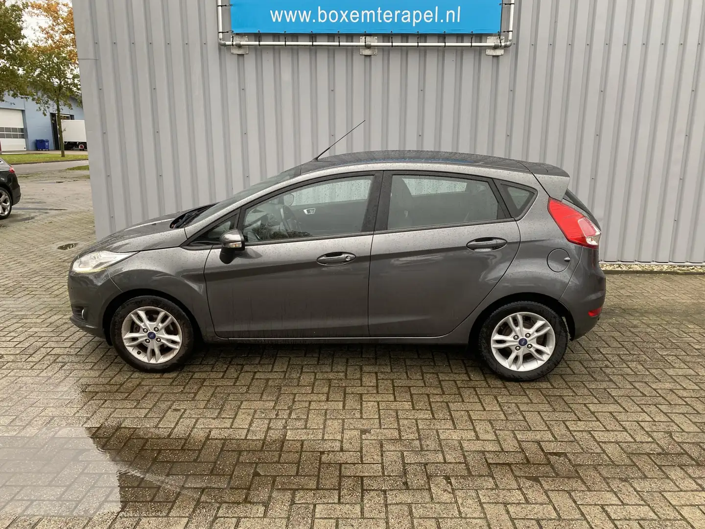Ford Fiesta 1.0 EcoBoost Titanium Autm. | Airco | Centrale ver Gris - 2