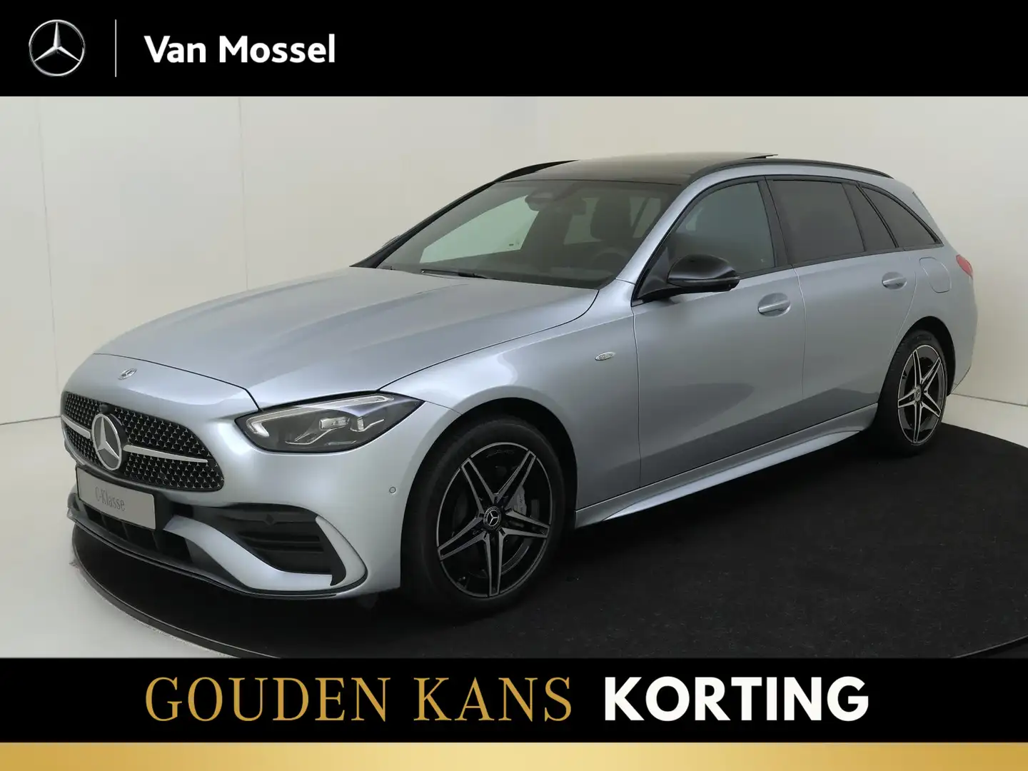 Mercedes-Benz C 300 Estate e Business Solution AMG C300e Business Solu Grijs - 1