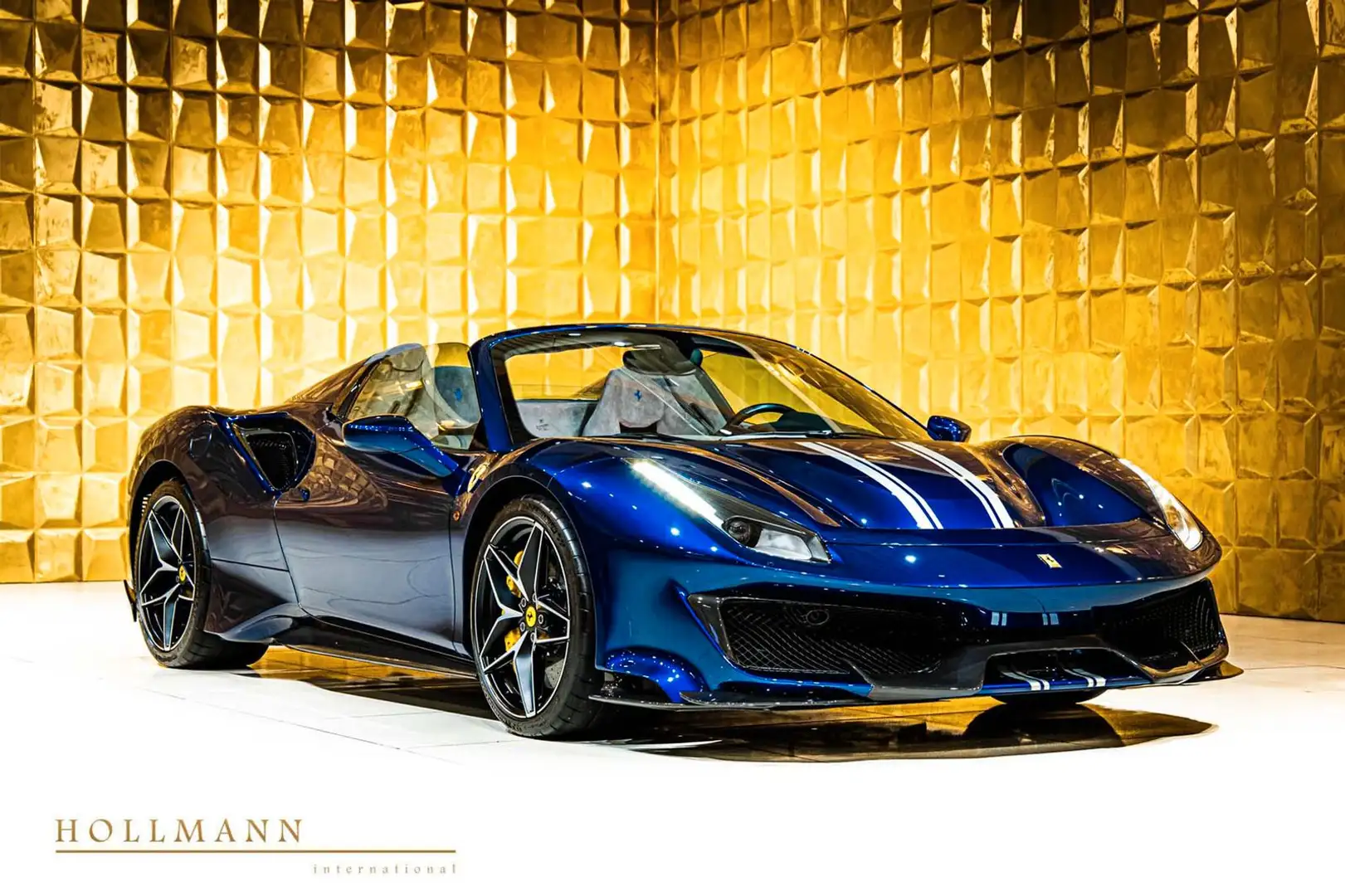 Ferrari 488 SPIDER + LIFT + CARBON + CAMERA Синий - 1