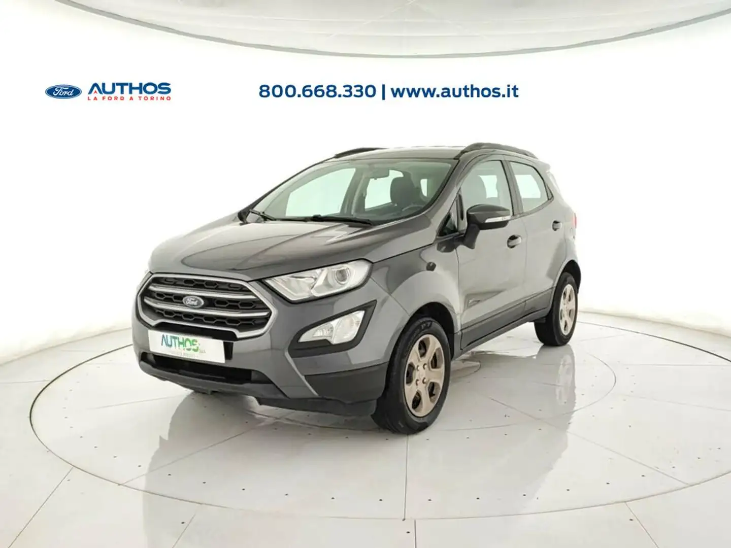 Ford EcoSport 1.5 ecoblue Plus awd s&s 125cv my19 Grigio - 1