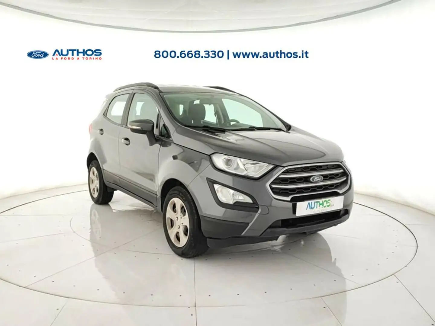 Ford EcoSport 1.5 ecoblue Plus awd s&s 125cv my19 Grigio - 2