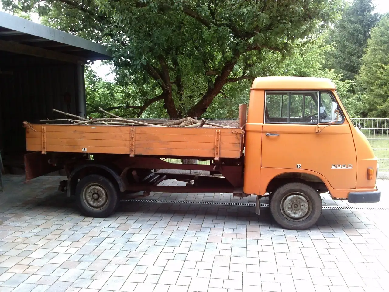Mercedes-Benz Hanomag-Mercedes L 206 DG, 3-Seiten Kipper, 1.Hand (kein VW T2), foto 5
