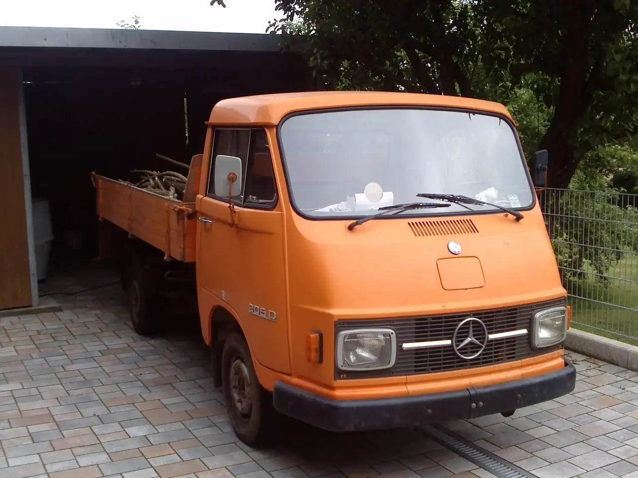 Mercedes-Benz Hanomag-Mercedes L 206 DG, 3-Seiten Kipper, 1.Hand (kein VW T2), foto 2