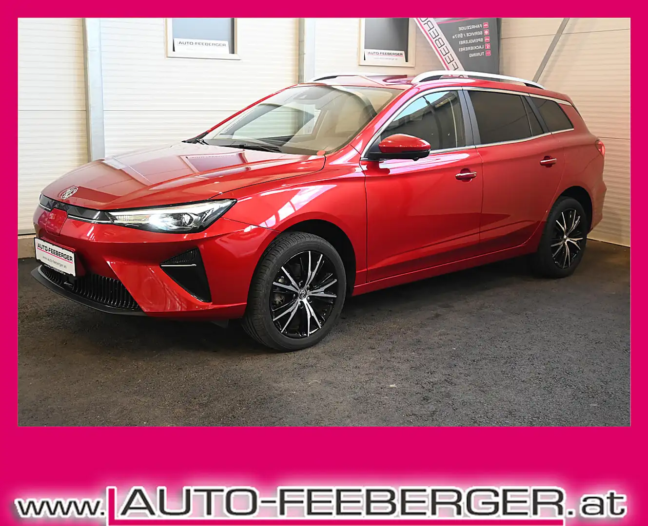 MG MG5 EV Comfort 61,1 kWh Maximal Reichweite; ACC, LE... Rot - 1