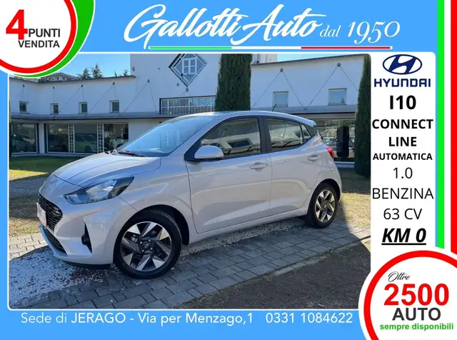 Hyundai i10 1.0 mpi Connectline 63cv automatica - NEOPATENTATI