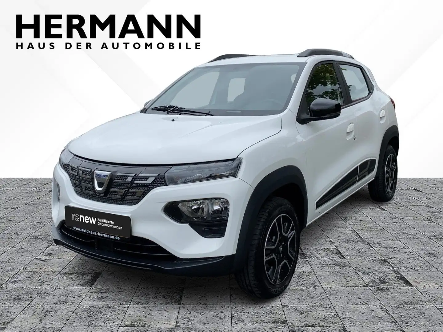 Dacia Spring Electric 45 Comfort Plus CAM*LED*NAVI*PDC Weiß - 1