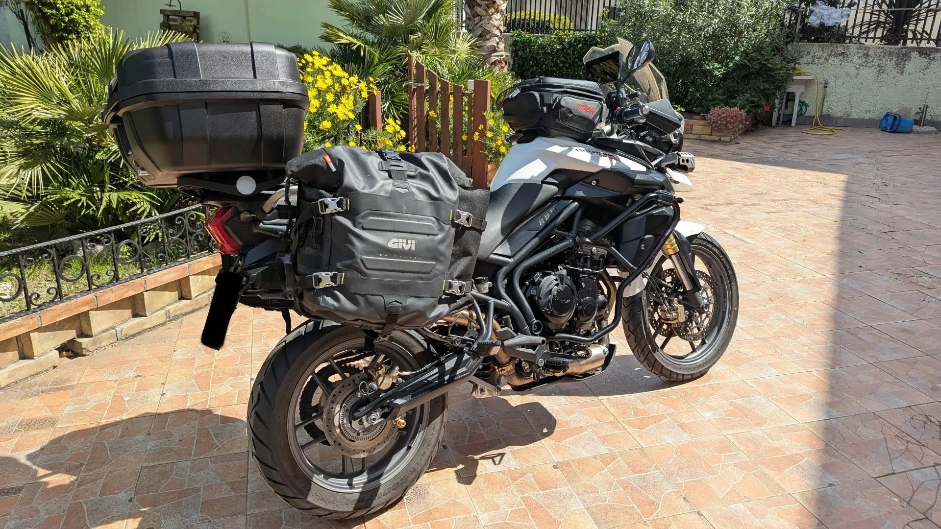 Triumph Tiger 800 ABS Alb - 2
