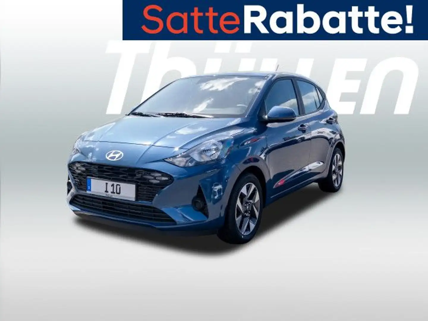 Hyundai i10 Trend 1.0 Benzin Bluetooth Navi Klima Blu/Azzurro - 1