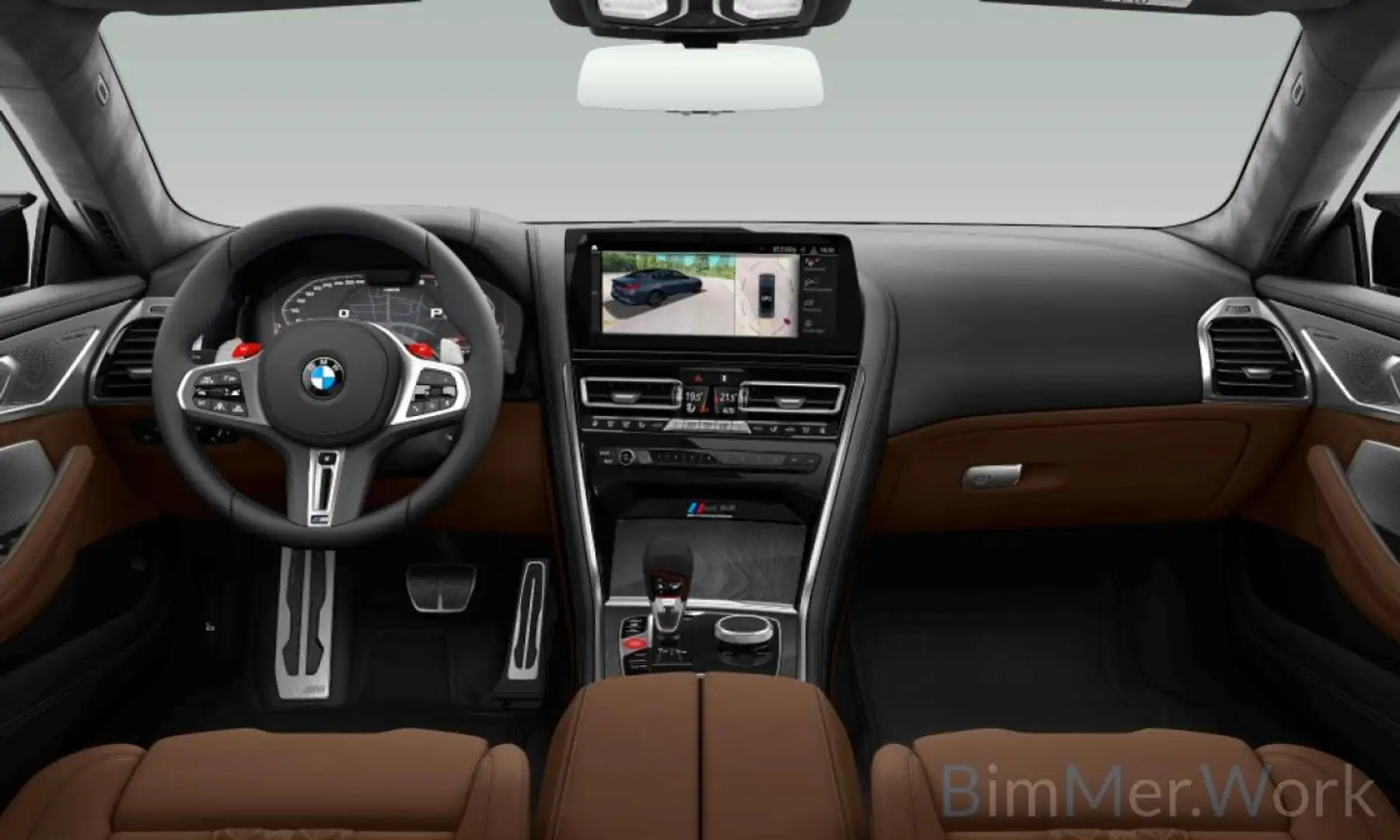 BMW M8 Competition xD Gran Coupé 360°Laser HUD B&W Grau - 2