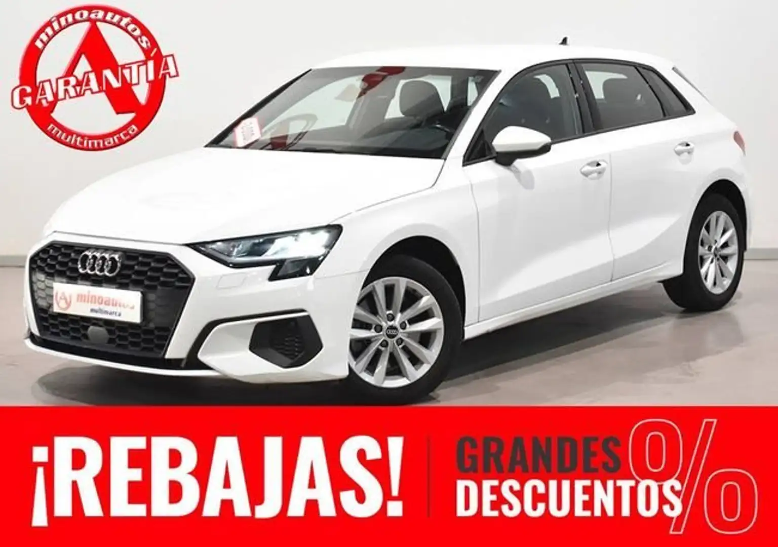 Audi A3 30 TFSI 110 CV STRONIC Weiß - 1