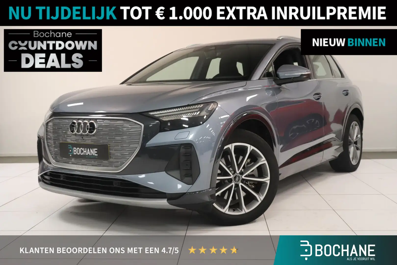 Audi Q4 e-tron 40 Launch edition Advanced 77 kWh | Warmtepomp | L Blauw - 1