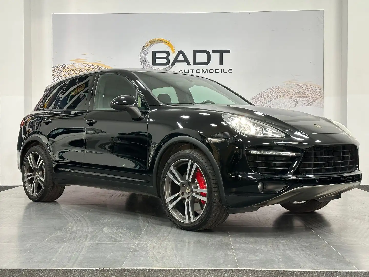 Porsche Cayenne Turbo Burmester Memory Schiebedach Noir - 1