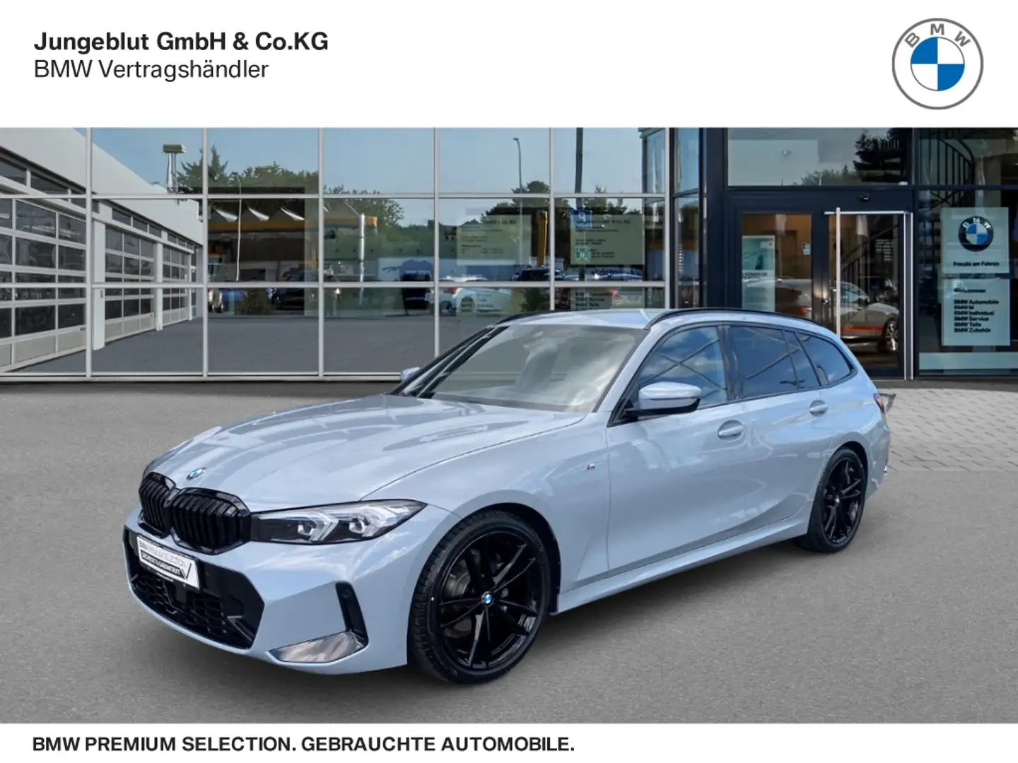 BMW 318 d M Sport AHK/HarmanKardon/DrivingAssist/Fernl.Ass Grau - 1