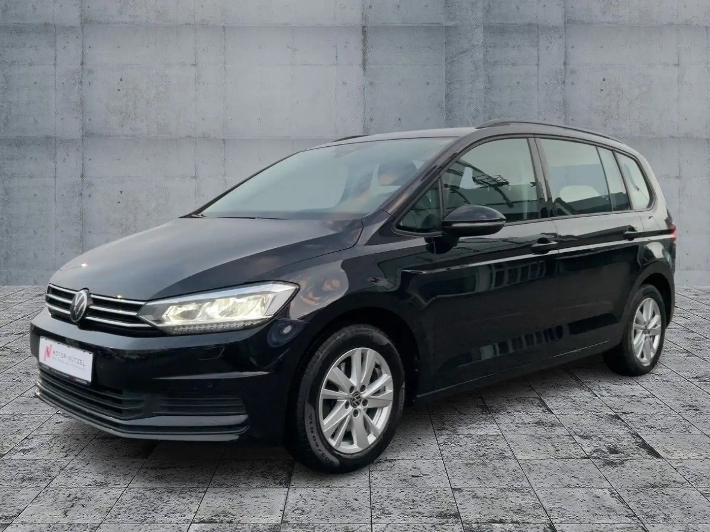Volkswagen Touran 2.0 TDI DSG CL LED+NAV+ACC+SHZ+PDC+RFK+VC Schwarz - 2
