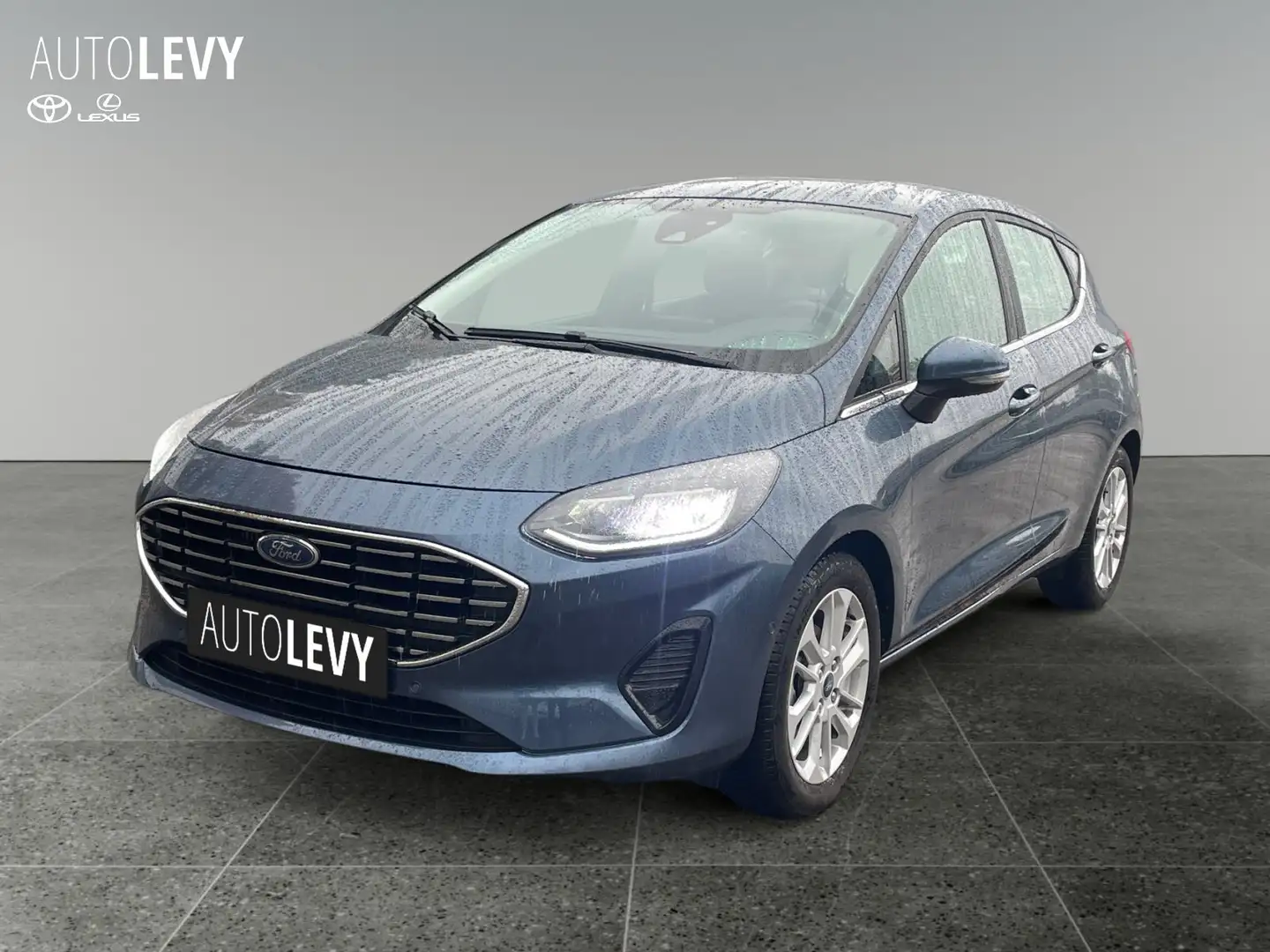 Ford Fiesta 1.0 EcoBoost Titanium *CARPLAY*AA*PDC*SHZ* Bleu - 2