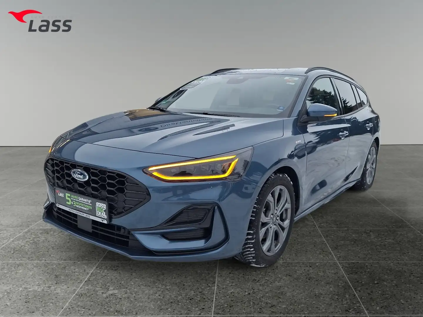 Ford Focus Turnier 1.0 EcoBoost ST-Line X +AHK+Navi+ Blau - 2