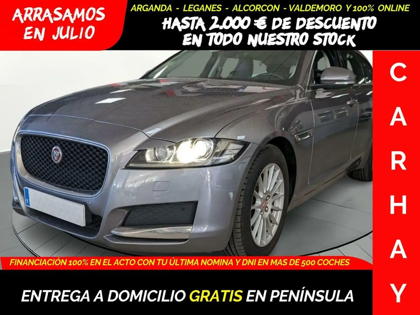 Jaguar XF SPORTBRAKE 2.0 D E-PERFORMANCE PRESTIGE Grey - 1