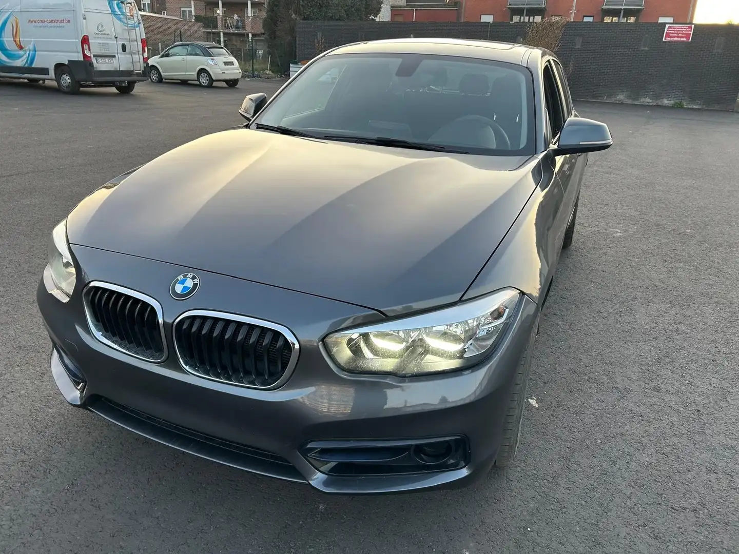 BMW 114 F 20 114 d Zilver - 2