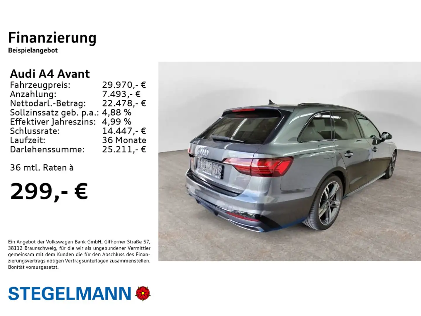Audi A4 35 TFSI S-tronic S-Line *LED*Navi*Sitzh Grau - 2