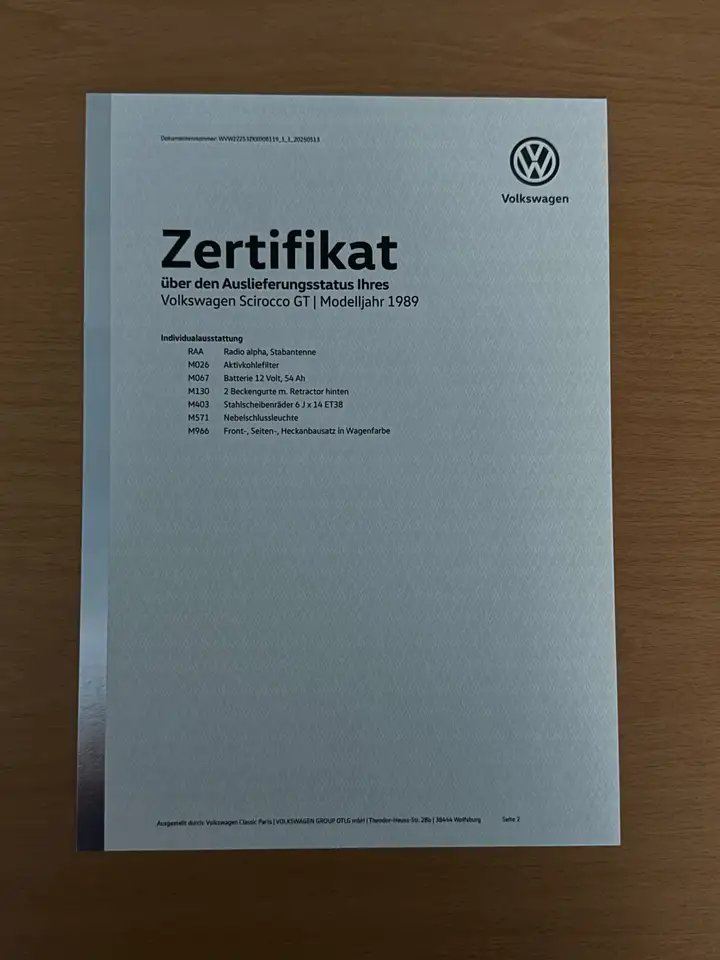 Volkswagen Scirocco Behindertengerechter Oldtimer, foto 5