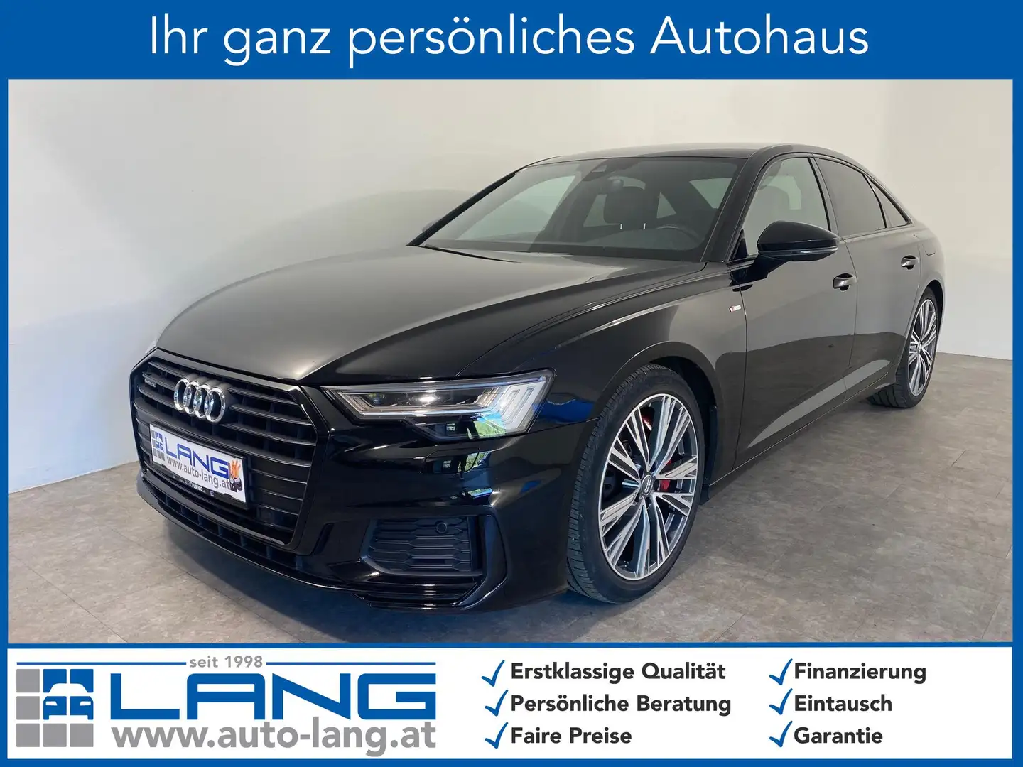 Audi A6 55 2.0 TFSI e quattro sport S-LINE*NAVI*MATRIX ... Noir - 1