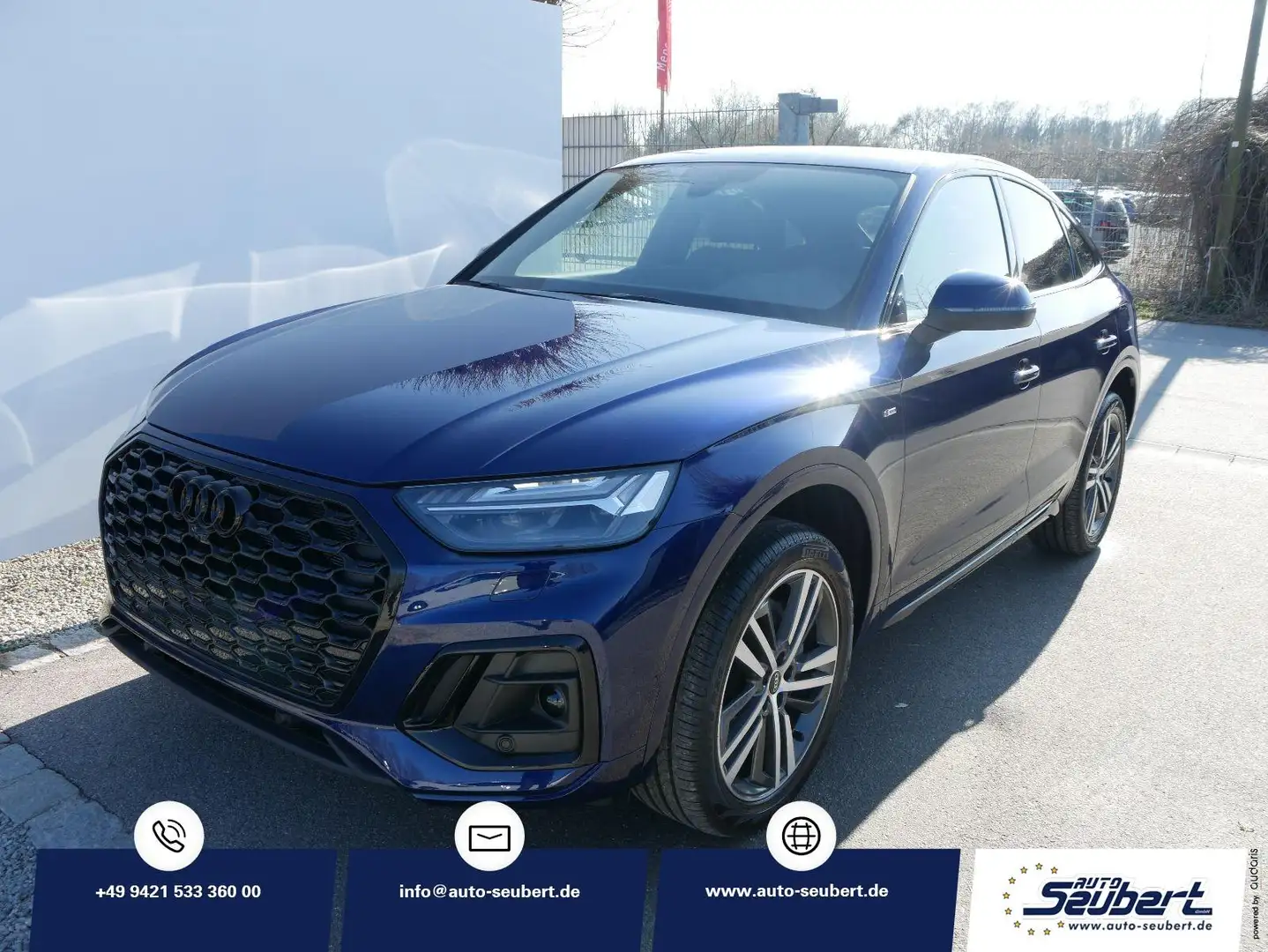 Audi Q5 Sportback 50 TFSIe quattro S line *PANO*NAVI*20 ZO Blau - 1