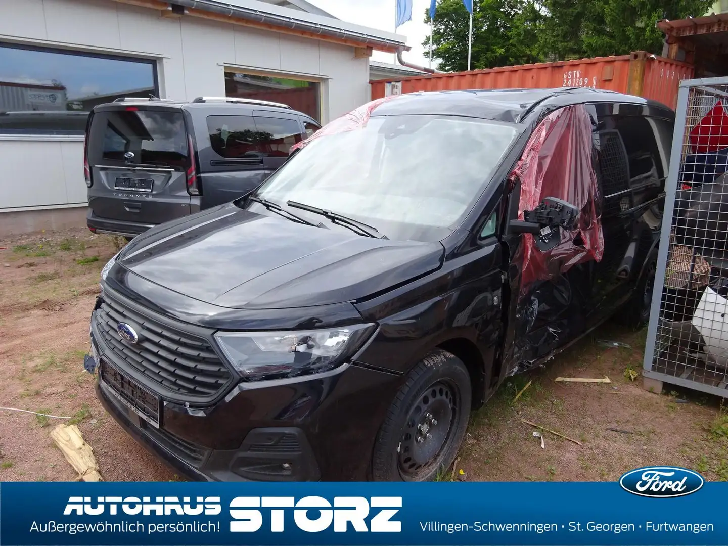 Ford Transit Connect Trend L2 Kasten UNFALL|TAGESZULASSUNG| Negro - 1